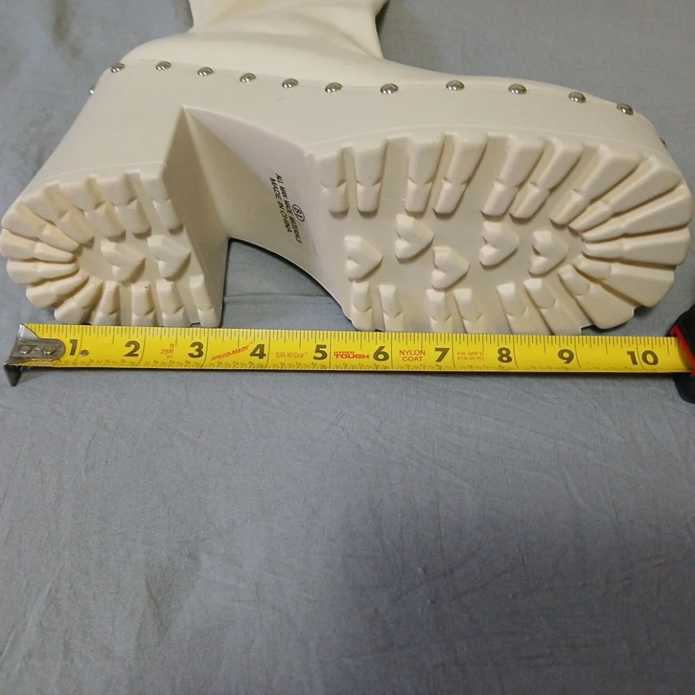 Fashion Nova Studded Platform Boots - Picture 7 of 7